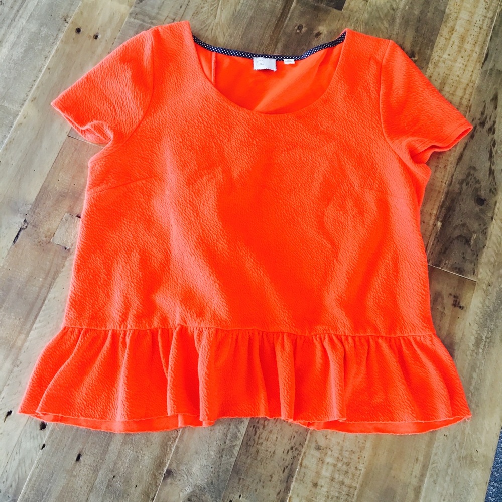 Anthropologie Peplum Top